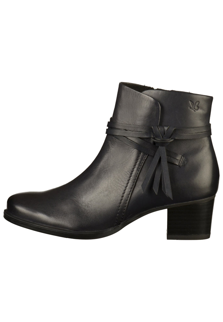 Caprice Stiefelette Leder Dunkelblau - surf4shoes
