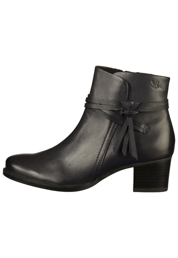 Caprice Stiefelette Leder Dunkelblau - surf4shoes