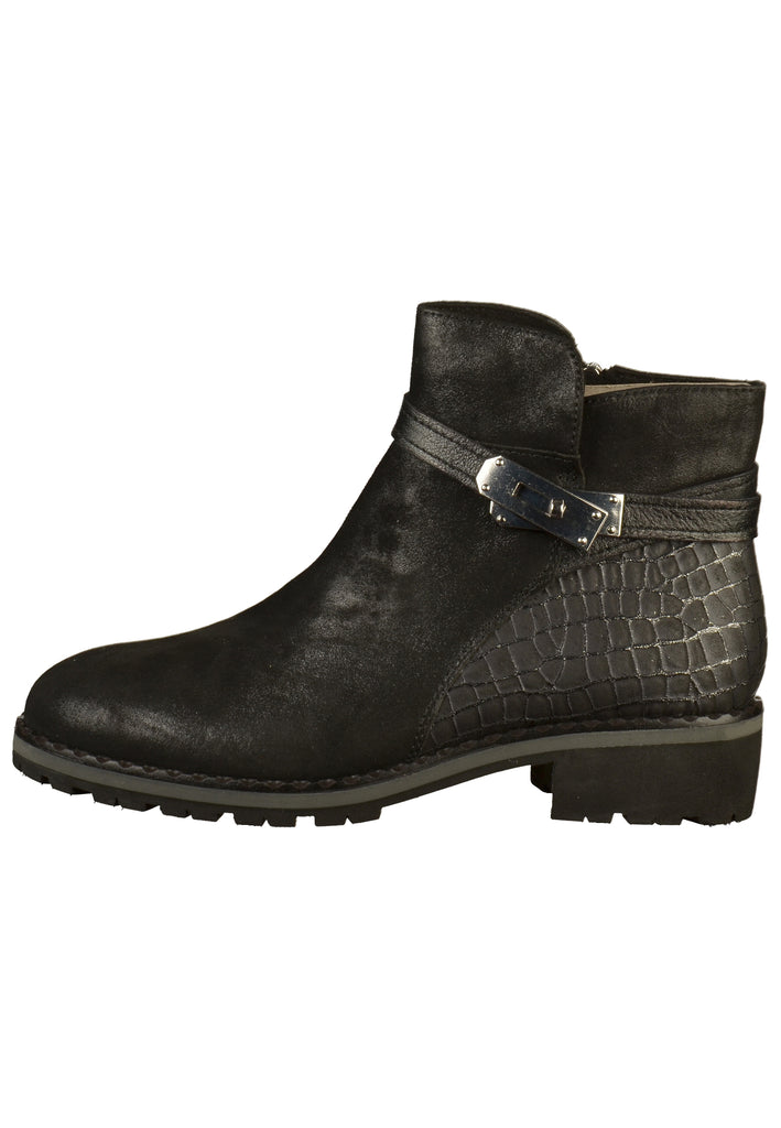 Caprice Stiefelette Leder Schwarz - surf4shoes