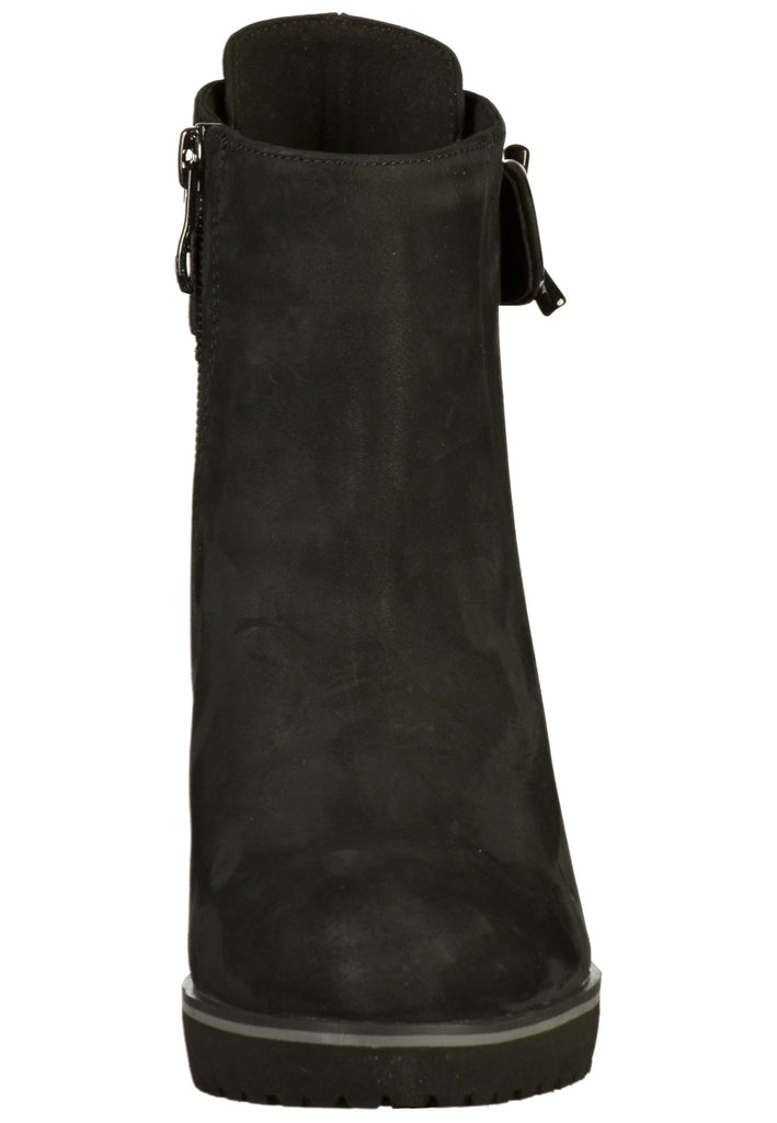 Caprice Stiefelette Nubukleder Schwarz - surf4shoes