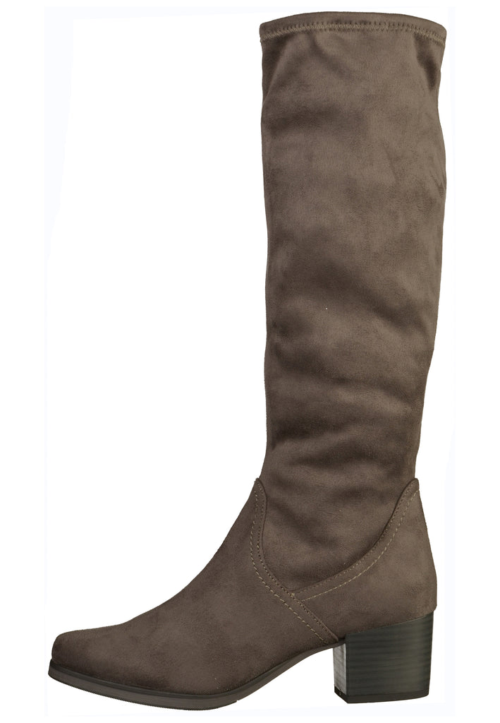 Caprice Stiefel Textil Dunkelgrau - surf4shoes