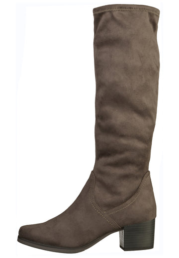Caprice Stiefel Textil Dunkelgrau - surf4shoes