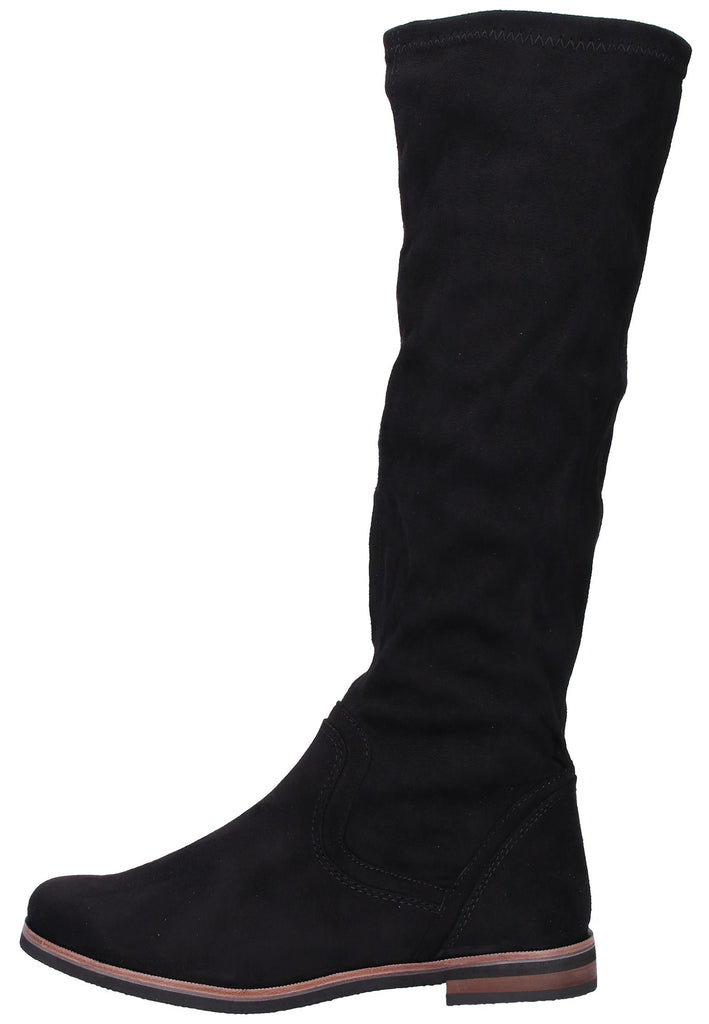 Caprice Stiefel Textil Schwarz - surf4shoes