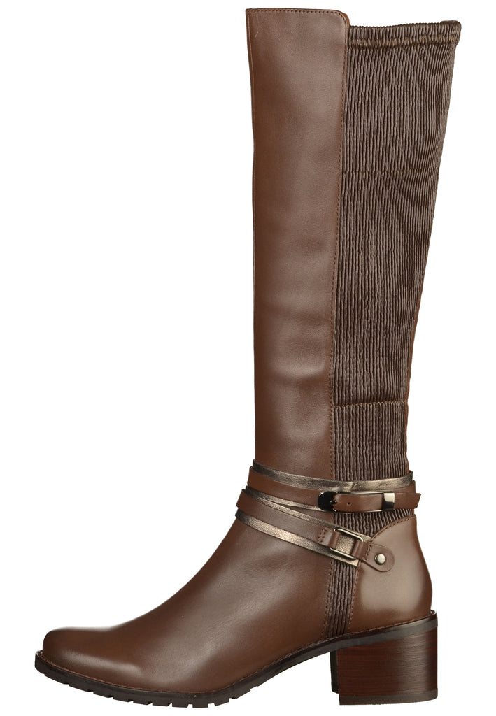 Caprice Stiefel Leder Dunkelbraun - surf4shoes