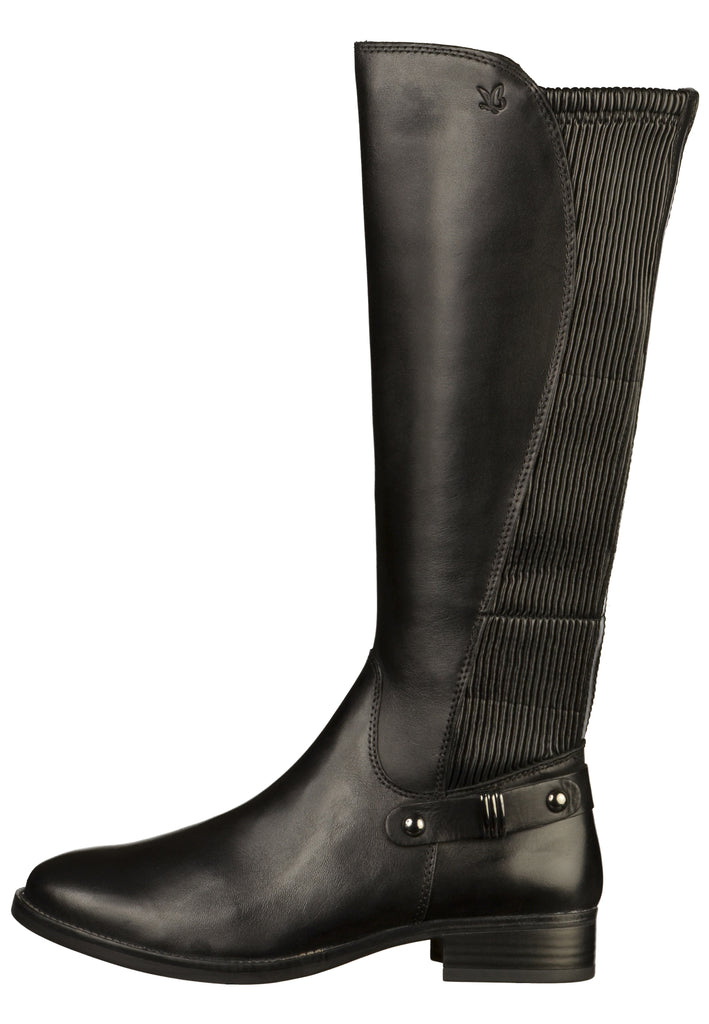 Caprice Stiefel Nappaleder Schwarz - surf4shoes