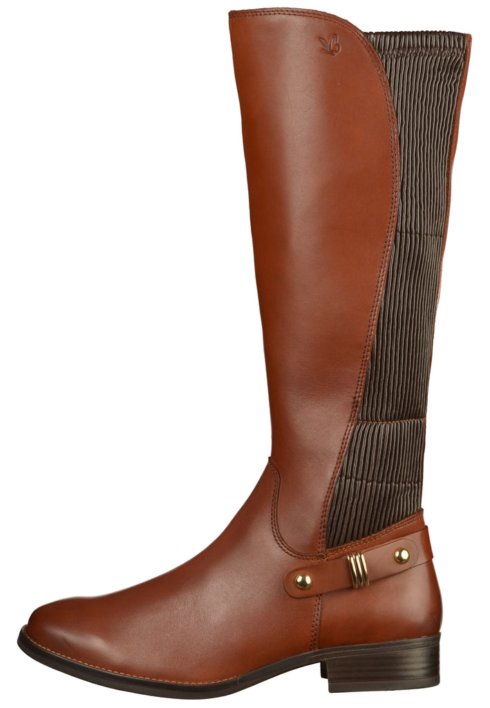 Caprice Stiefel Nappaleder Cognac - surf4shoes