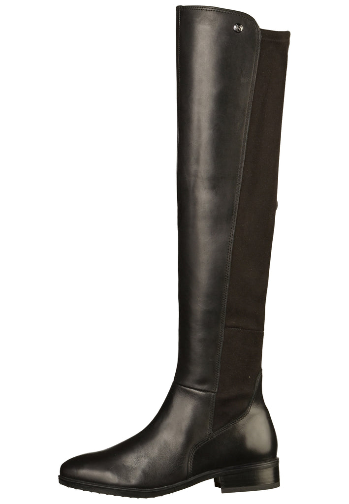 Caprice Stiefel Leder/Textil Schwarz - surf4shoes