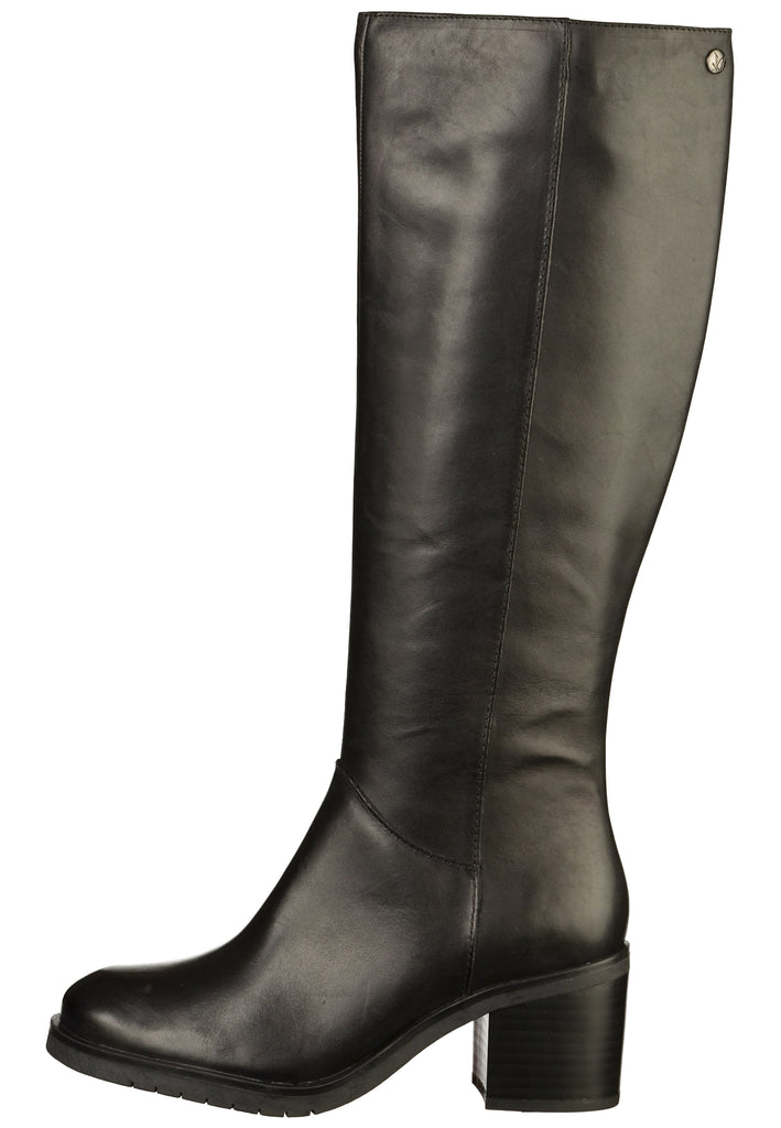 Caprice Stiefel Leder Schwarz - surf4shoes