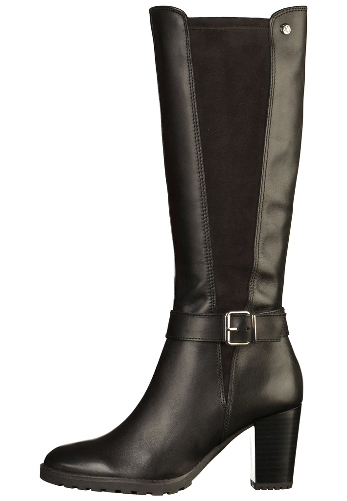 Caprice Stiefel Leder/Textil Schwarz - surf4shoes