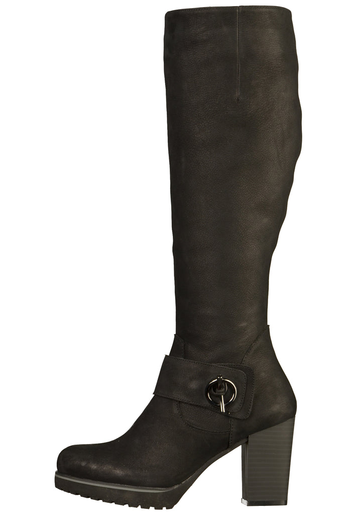 Caprice Stiefel Leder Schwarz - surf4shoes