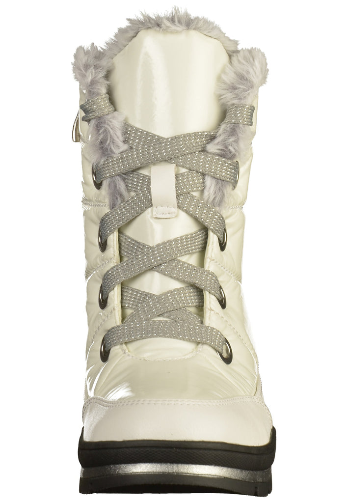 Caprice Stiefelette Lederimitat/Textil Weiß - surf4shoes