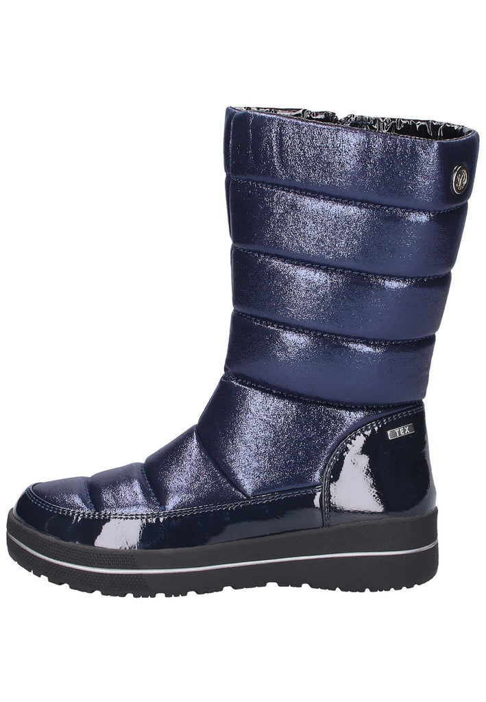 Caprice Stiefel Lederimitat/Textil Navy - surf4shoes