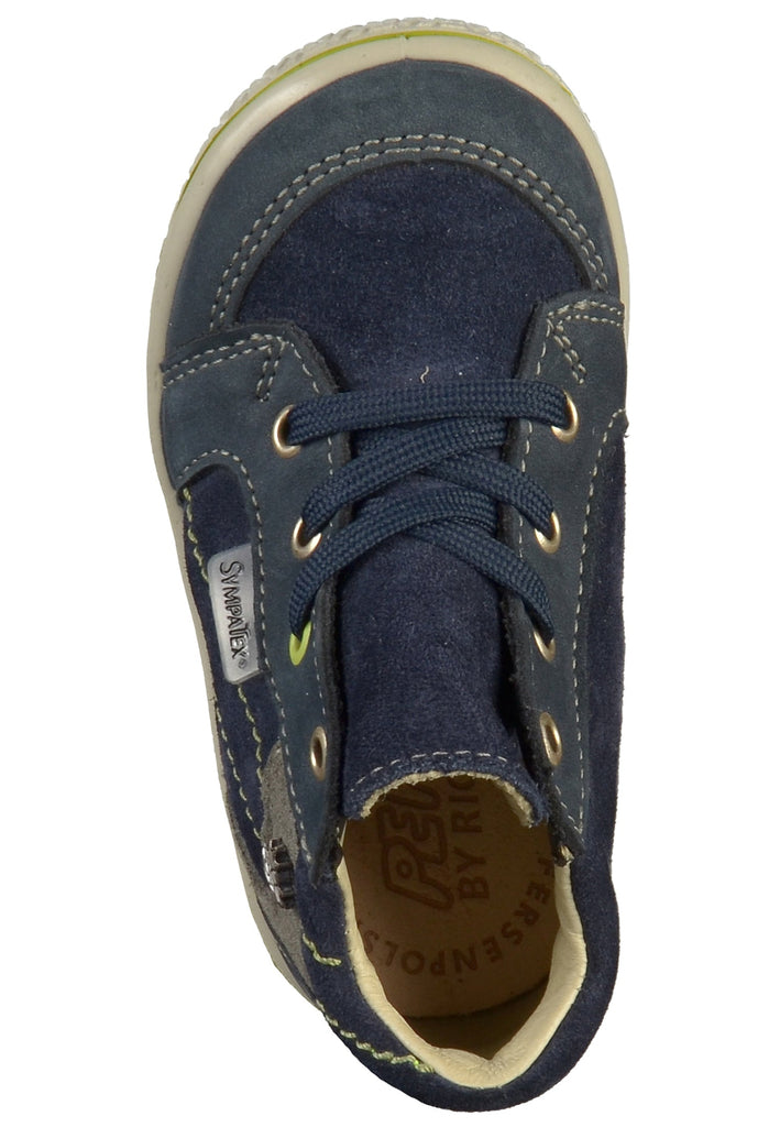 Pepino Halbschuhe Leder Blau - surf4shoes