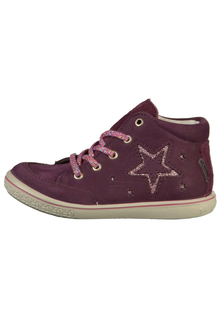 Pepino Halbschuhe Nubukleder Lila - surf4shoes
