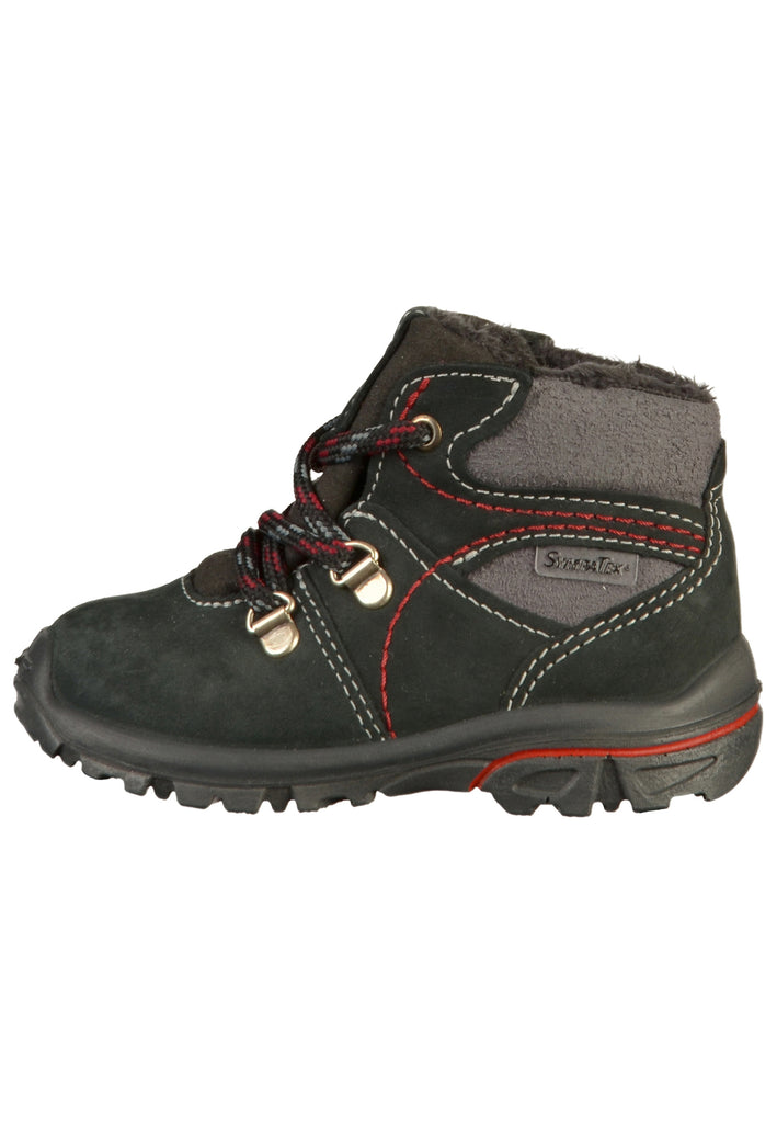 Pepino Stiefelette Leder/Mesh Schwarz/Grau - surf4shoes