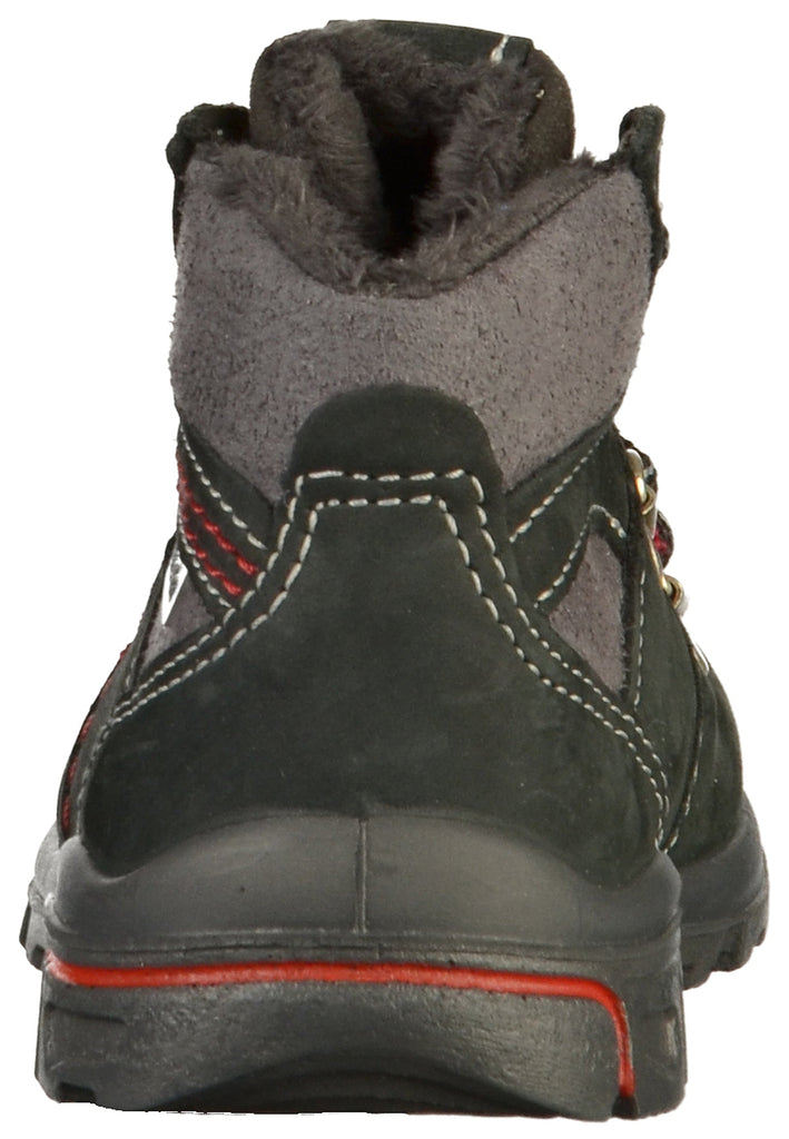 Pepino Stiefelette Leder/Mesh Schwarz/Grau - surf4shoes