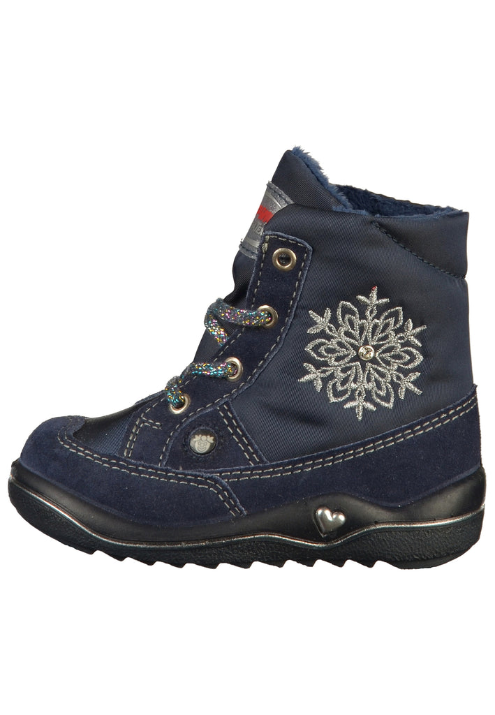 Pepino Stiefel Leder/Textil Dunkelblau - surf4shoes