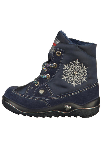 Pepino Stiefel Leder/Textil Dunkelblau - surf4shoes