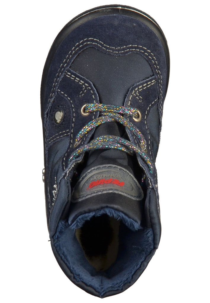 Pepino Stiefel Leder/Textil Dunkelblau - surf4shoes