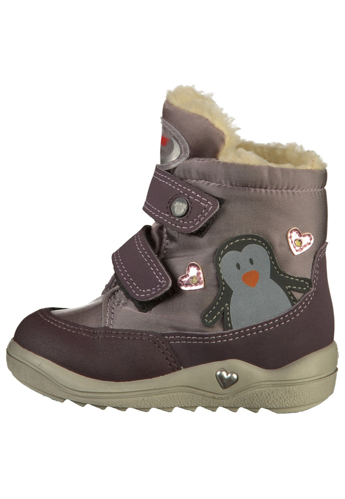 Pepino Stiefel Leder/Textil Violett - surf4shoes
