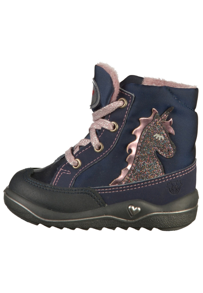 Pepino Stiefel Leder/Textil Blau - surf4shoes