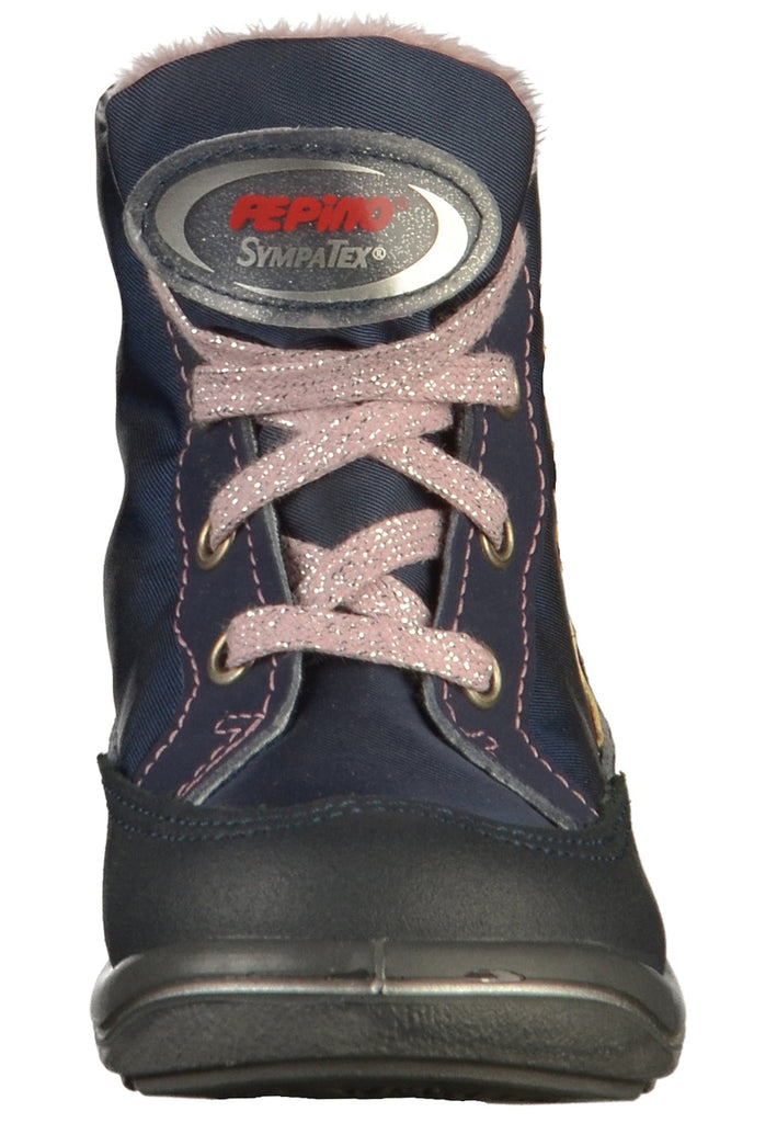Pepino Stiefel Leder/Textil Blau - surf4shoes