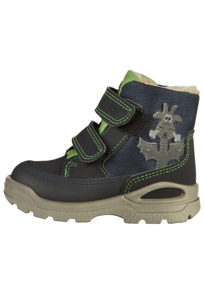 Pepino Stiefel Leder/Textil Blau - surf4shoes