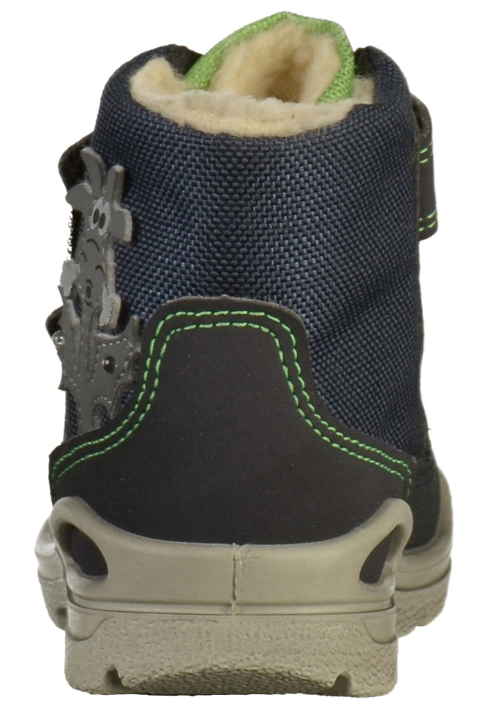 Pepino Stiefel Leder/Textil Blau - surf4shoes