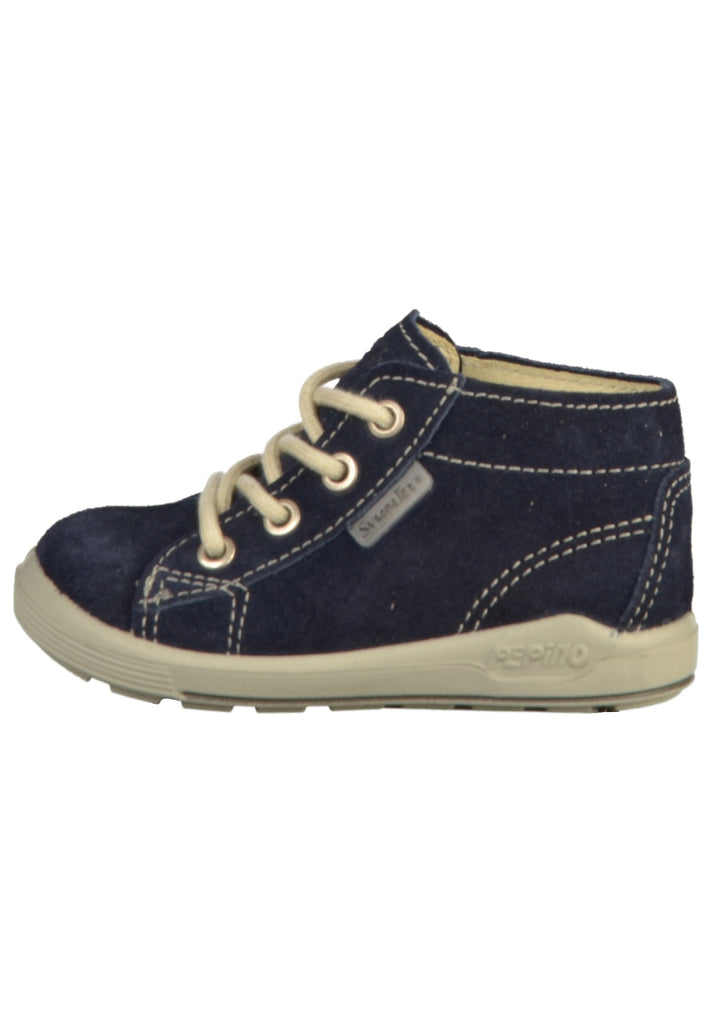 Pepino Halbschuhe Veloursleder Dunkelblau - surf4shoes