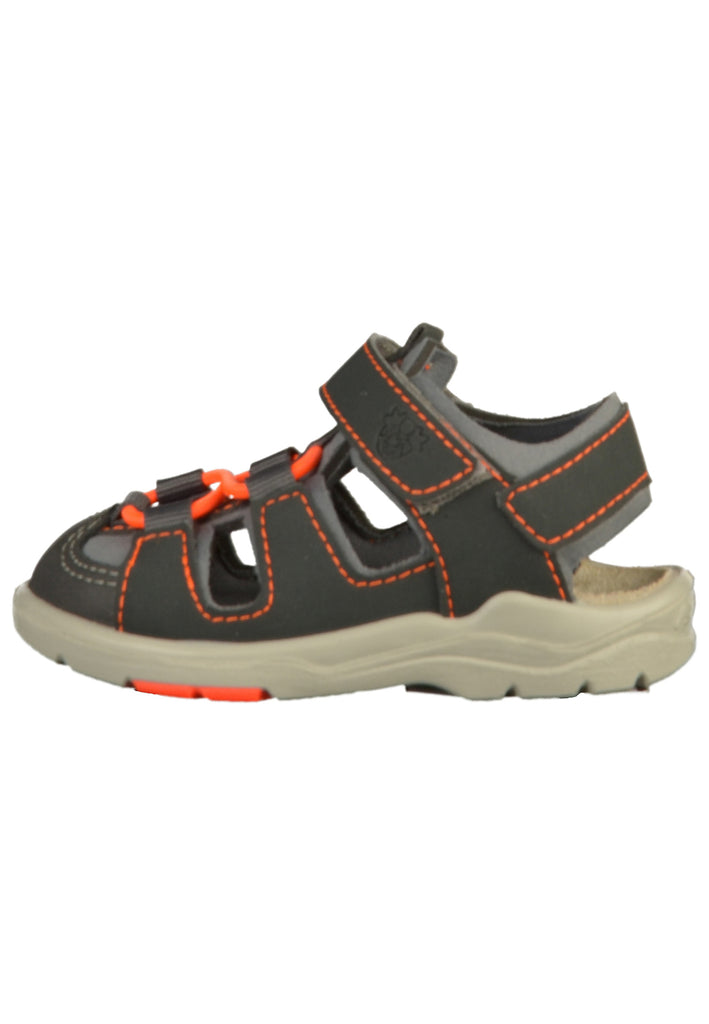 Pepino Sandalen Lederimitat Dunkelgrau - surf4shoes