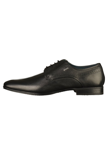 Bugatti Businessschuhe Glattleder Schwarz - surf4shoes