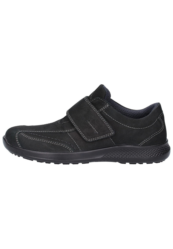 Jomos Slipper Leder Schwarz - surf4shoes