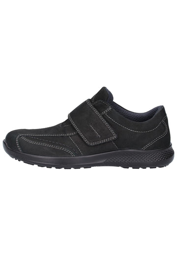 Jomos Slipper Leder Schwarz - surf4shoes