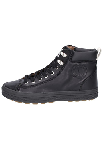 Palladium Stiefelette Leder Schwarz - surf4shoes