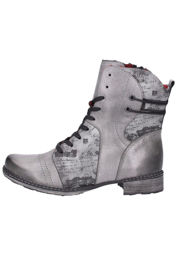 Remonte Stiefelette Leder Grau - surf4shoes