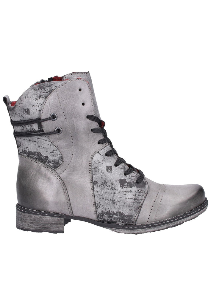 Remonte Stiefelette Leder Grau - surf4shoes