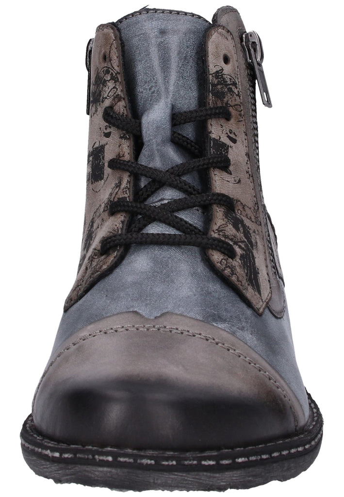 Remonte Stiefelette Leder Grau - surf4shoes