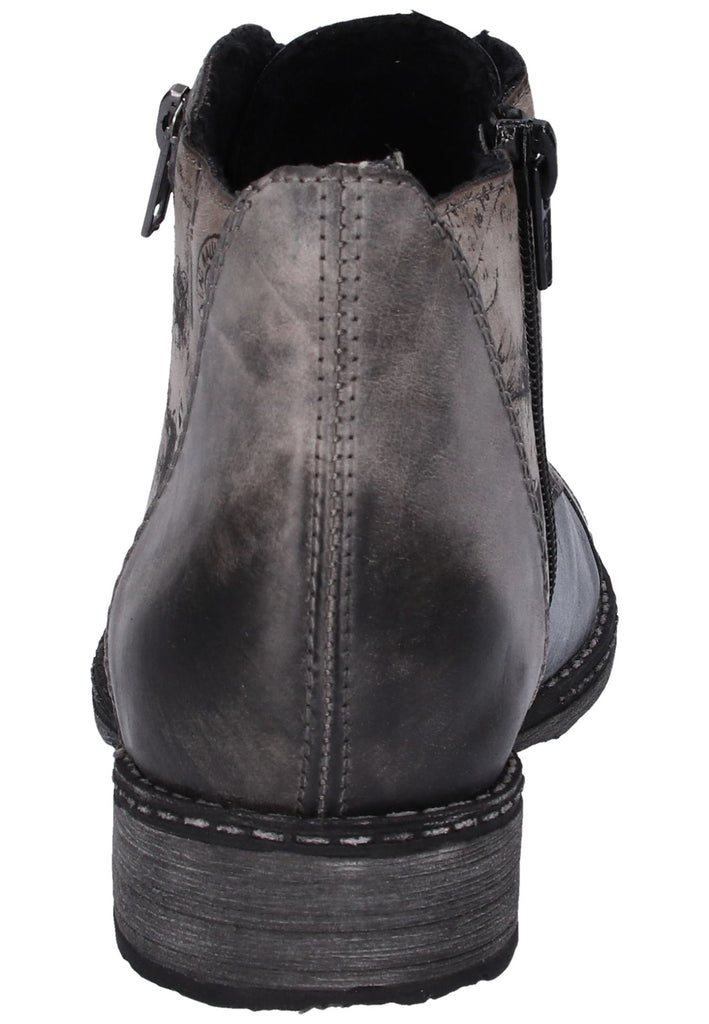 Remonte Stiefelette Leder Grau - surf4shoes