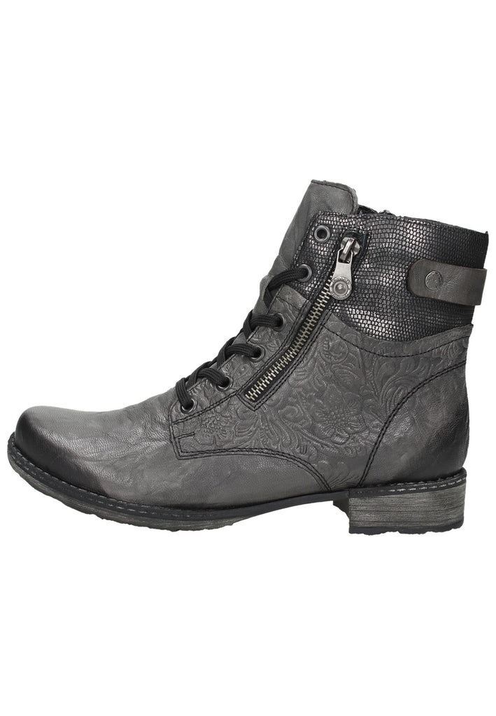 Remonte Stiefelette Leder Grau - surf4shoes