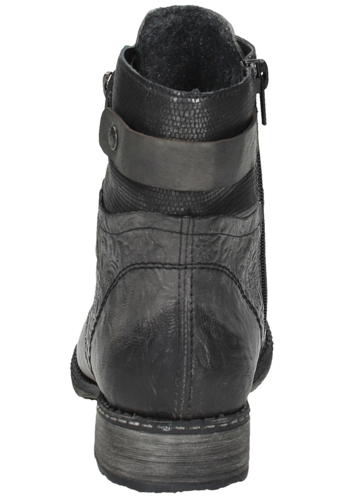 Remonte Stiefelette Leder Grau - surf4shoes