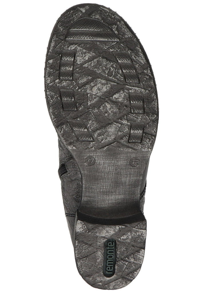 Remonte Stiefelette Leder Grau - surf4shoes