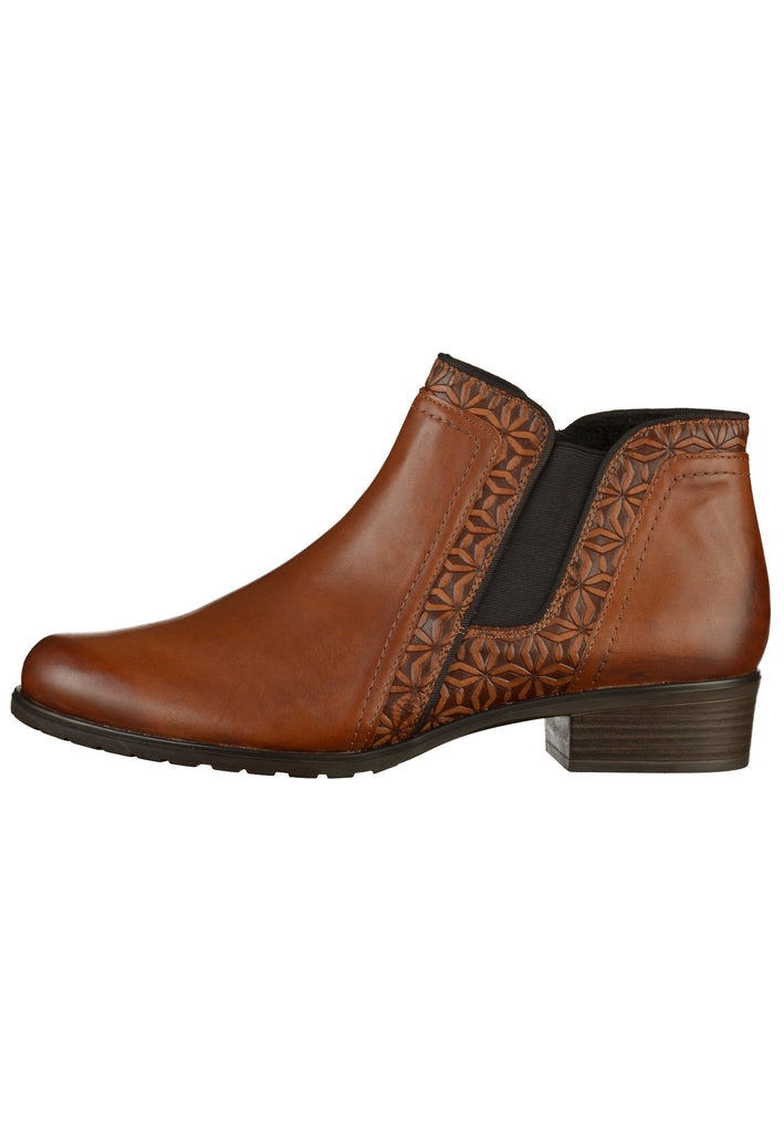 Remonte Stiefelette Lederimitat Braun - surf4shoes
