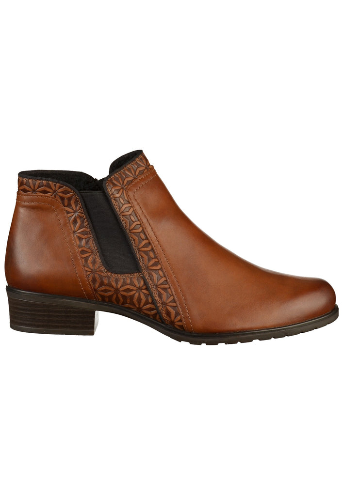 Remonte Stiefelette Lederimitat Braun - surf4shoes