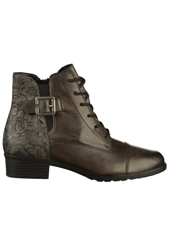 Remonte Stiefelette Leder Schwarz - surf4shoes