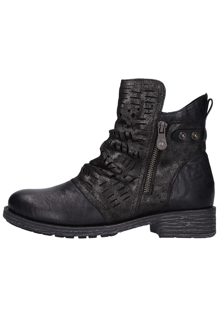 Remonte Stiefelette Leder Schwarz - surf4shoes