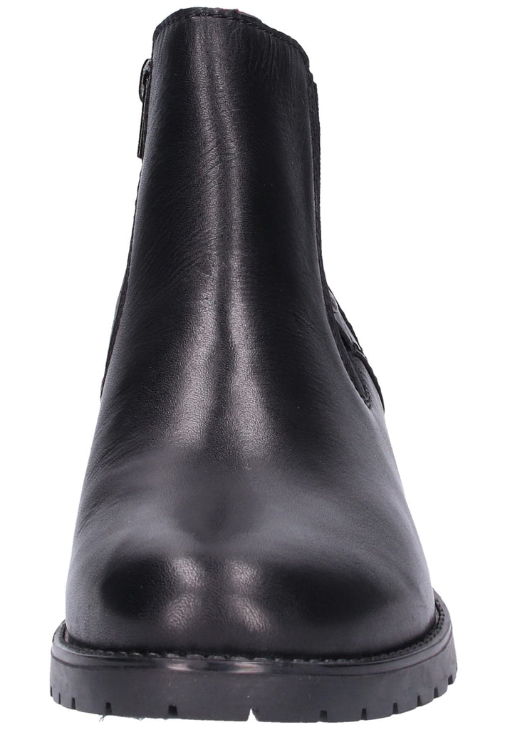 Remonte Stiefelette Leder Schwarz - surf4shoes