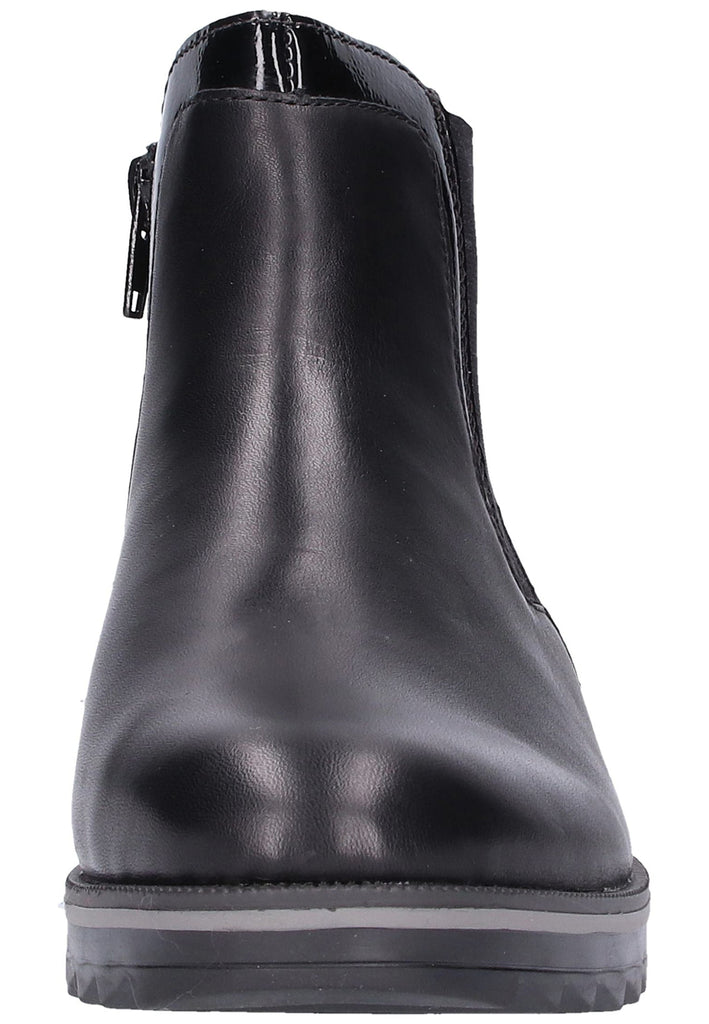 Remonte Stiefelette Leder Schwarz - surf4shoes
