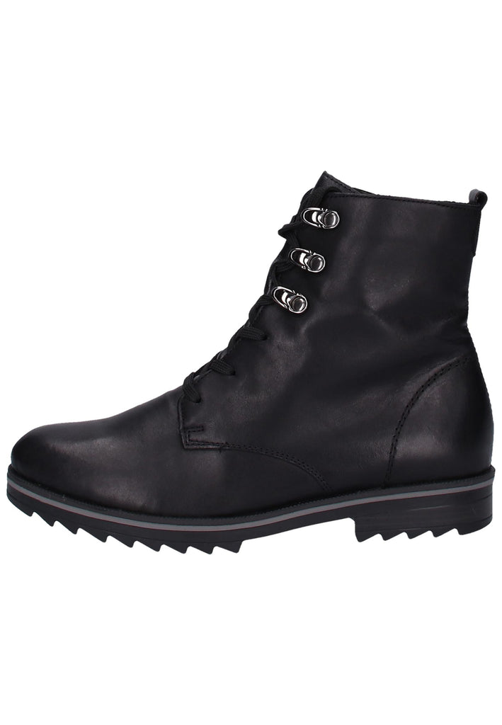 Remonte Stiefelette Leder Schwarz - surf4shoes