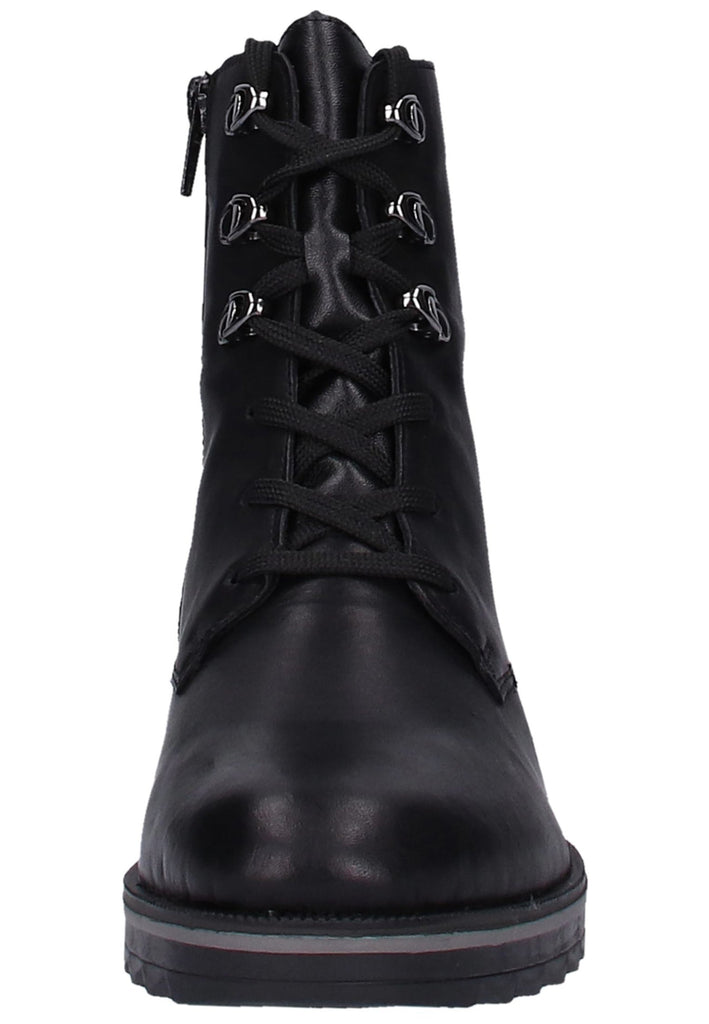 Remonte Stiefelette Leder Schwarz - surf4shoes