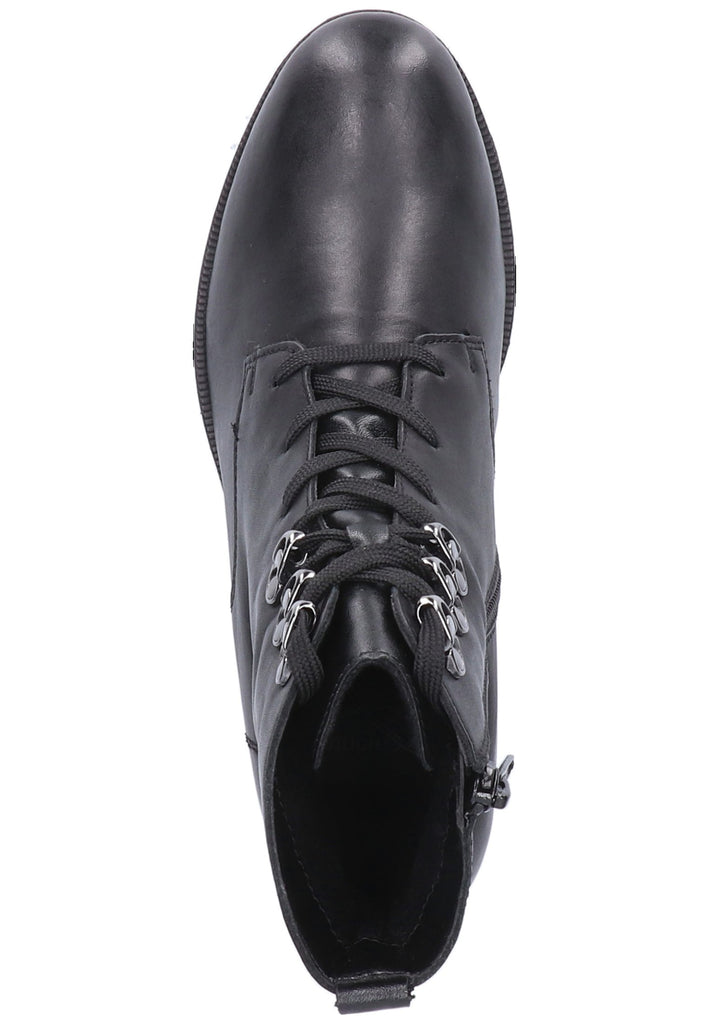 Remonte Stiefelette Leder Schwarz - surf4shoes